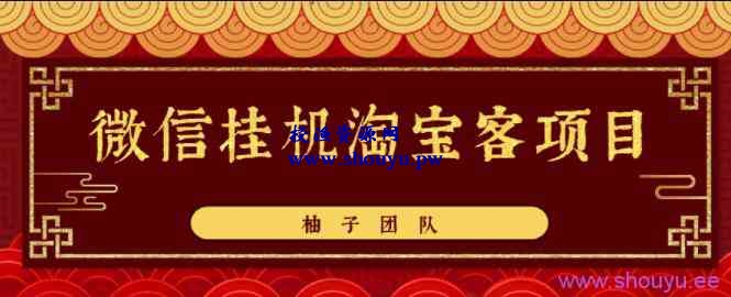 微信挂机做淘宝客项目，自动挂机赚钱，轻松月入5000+【视频教程】